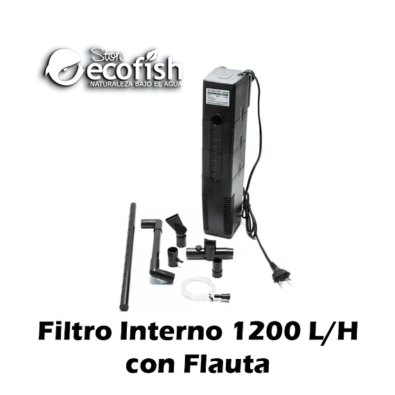 Filtro interno 1200 L/H con Flauta