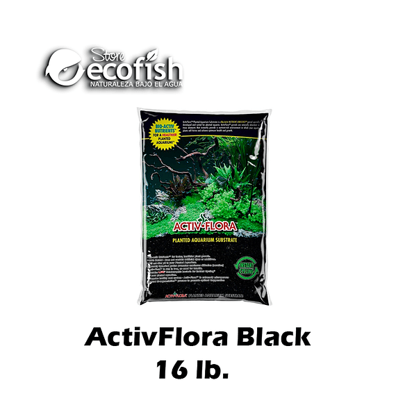 Sustrato para acuarios plantados ActivFlora Black