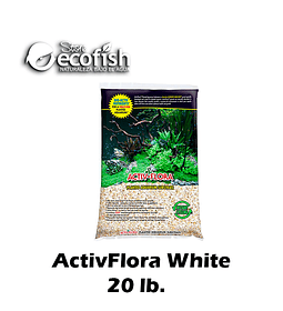 Sustrato para acuarios plantados ActivFlora White 