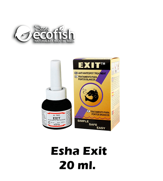 Medicamento contra punto blanco Esha Exit