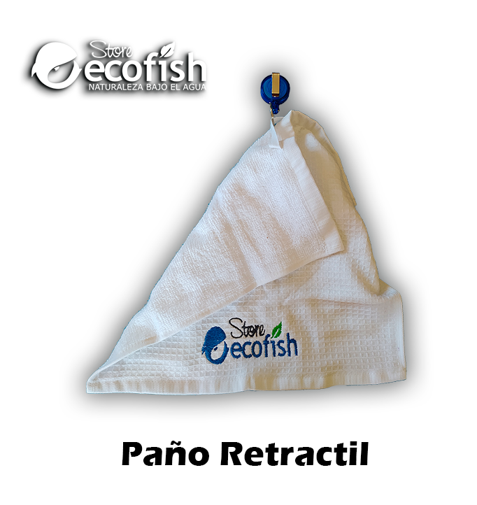 Paño de limpieza retractil