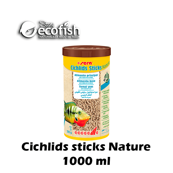 Cichlids Sticks Nature 1000 Ml.