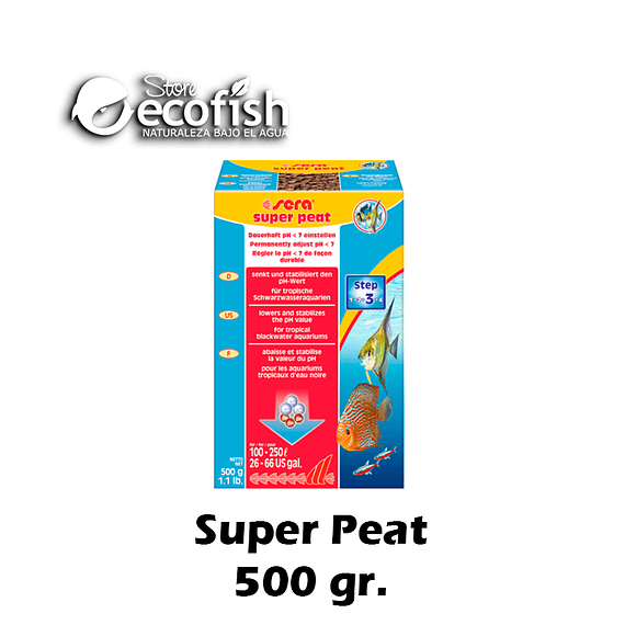 Turba Granulada - Super Peat 500 gr.