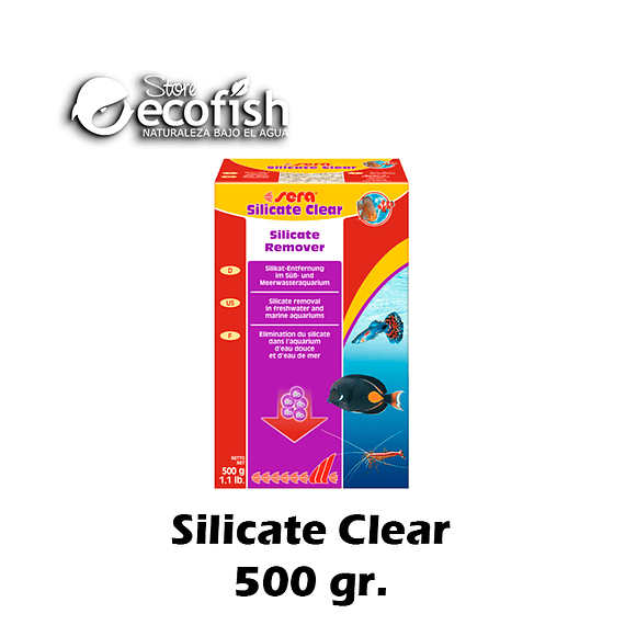 Eliminador de silicatos - Silicate Clear 500 Gr.
