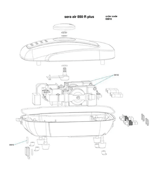 Sera Air 550 R Plus