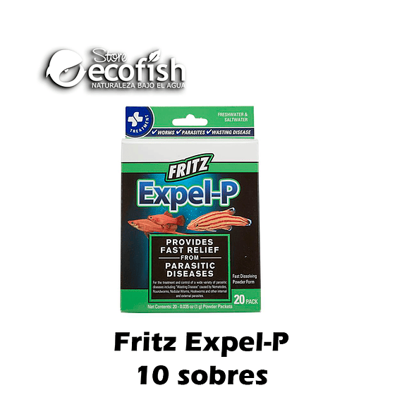 Medicamento Antiparásitario (gusanos) Fritz Expel - P
