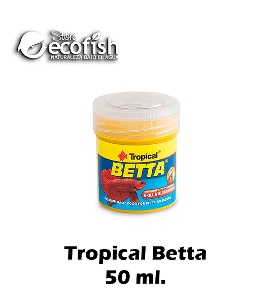 Alimento Tropical Betta 50 Ml.