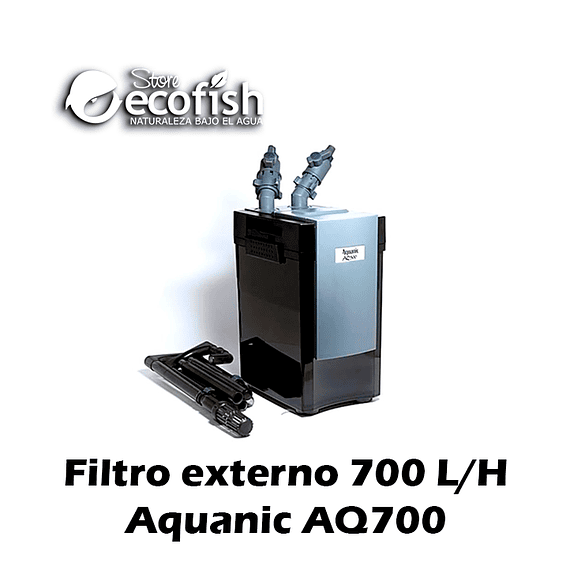 Filtro Externo 600 Lt/hr Aquanic Aq700