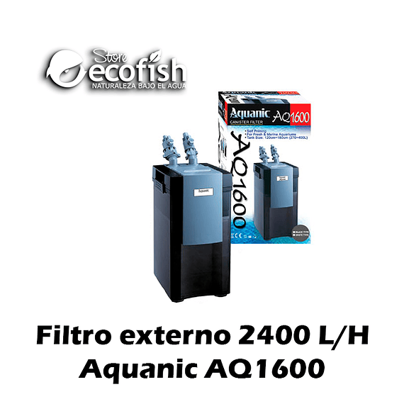 Filtro Externo 2400 L/H Aquanic Aq1600