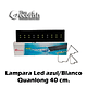 Lampara Led QuanLong Blanco/Azul