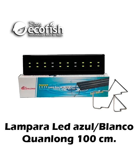 Lampara Led QuanLong Blanco/Azul
