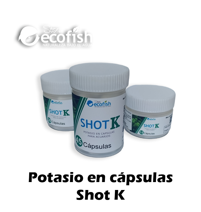Potasio en cápsulas Shot K