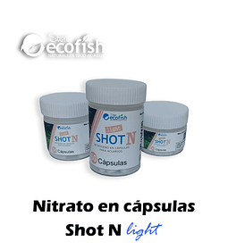Nitrato en cápsulas Shot N light