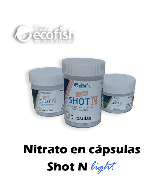 Nitrato en cápsulas Shot N light