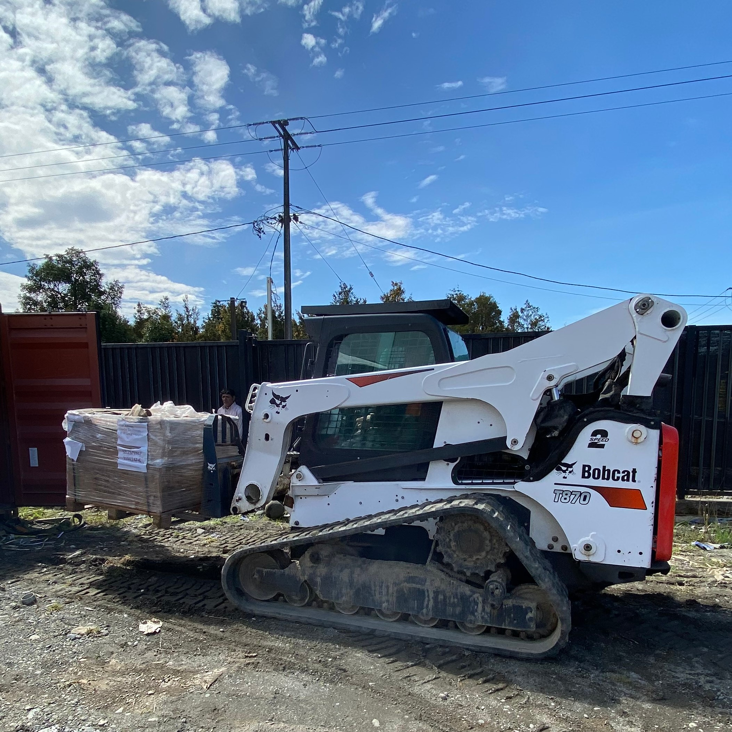 Minicargador con Horquilla 1