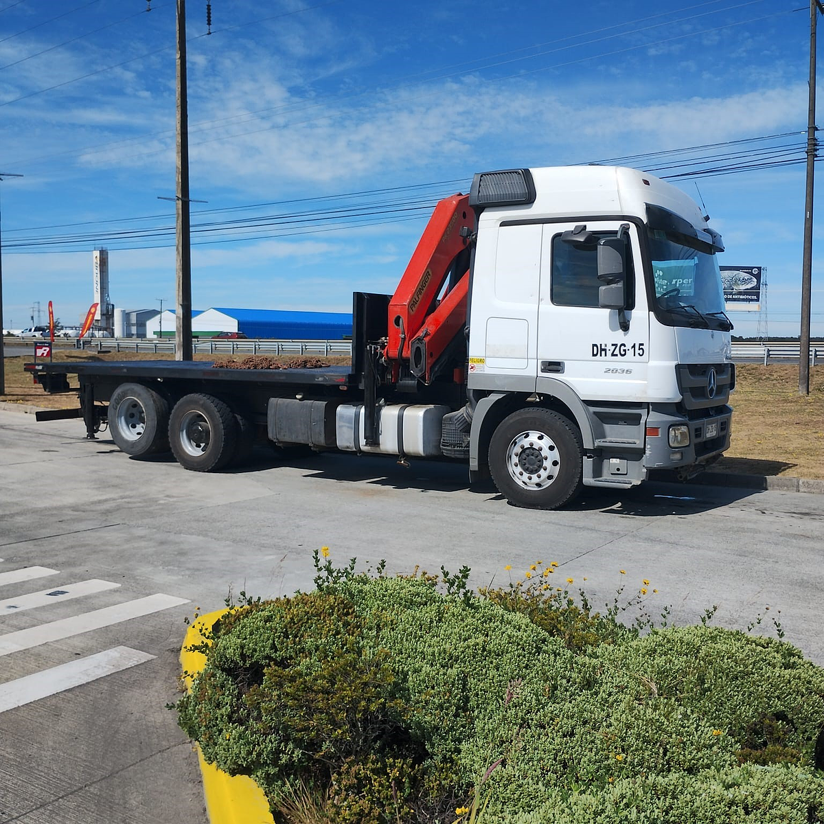 Camión Grúa Pluma  1