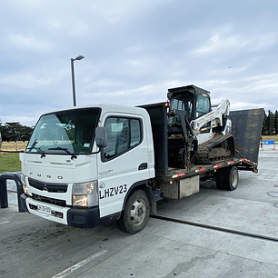 Camión Grúa Cama Baja 