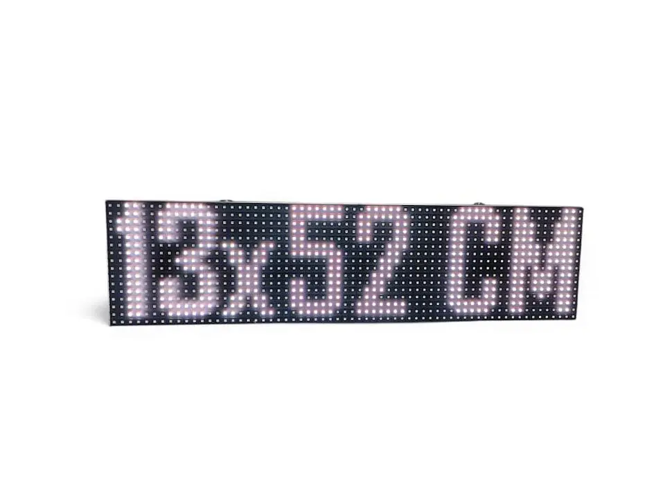 LETRERO LED VAN 13X52 CM  ecoLED Tecno 2