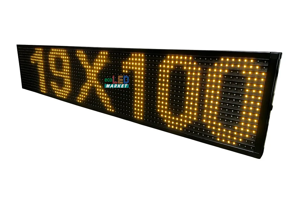 LETRERO LED BUS Y MINIBUS 19X100 CM 1