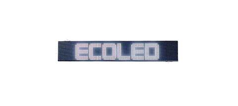 LETRERO LED BUSES Y MINIBUSES 16x64 ecoLED Tecno