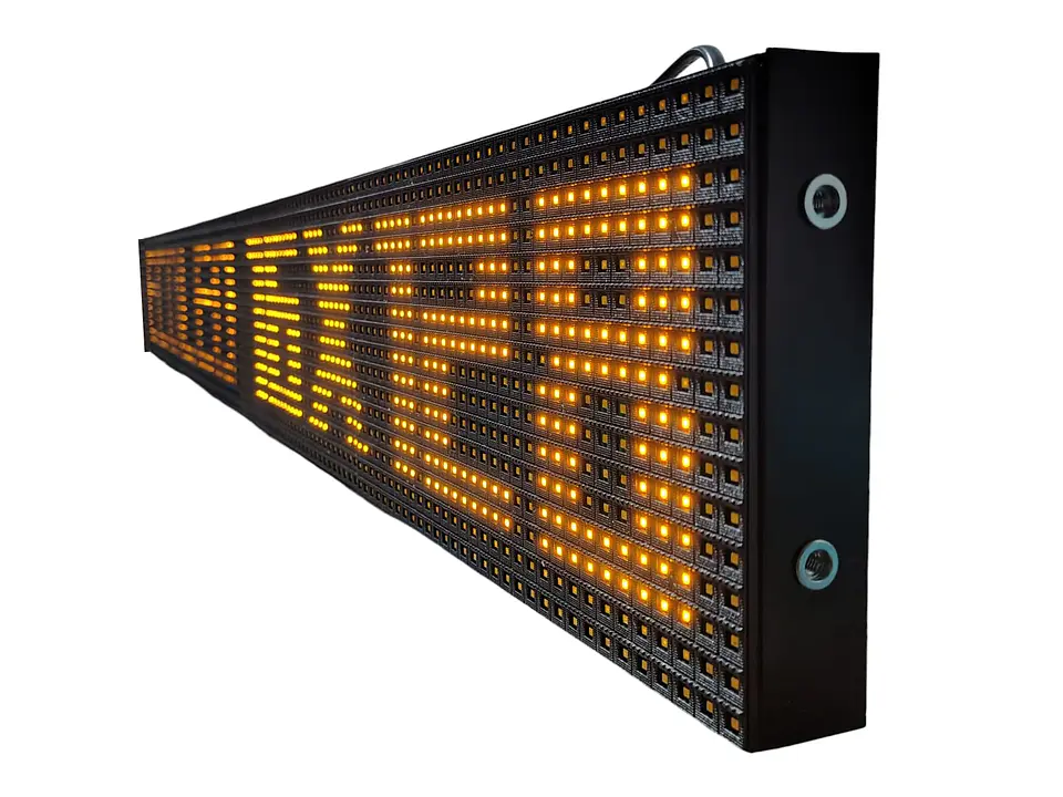 LETRERO LED BUSES Y MINIBUSES 16X128 CM - ecoLED Tecno 3