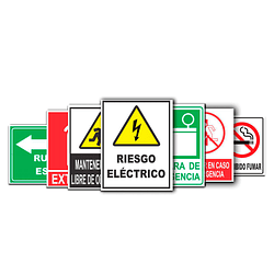 Señaleticas Fotoluminiscentes  40 Piezas (Elección)