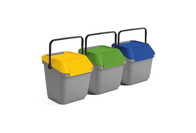 Kit 3 Contenedores EasyMax - 35 Litros