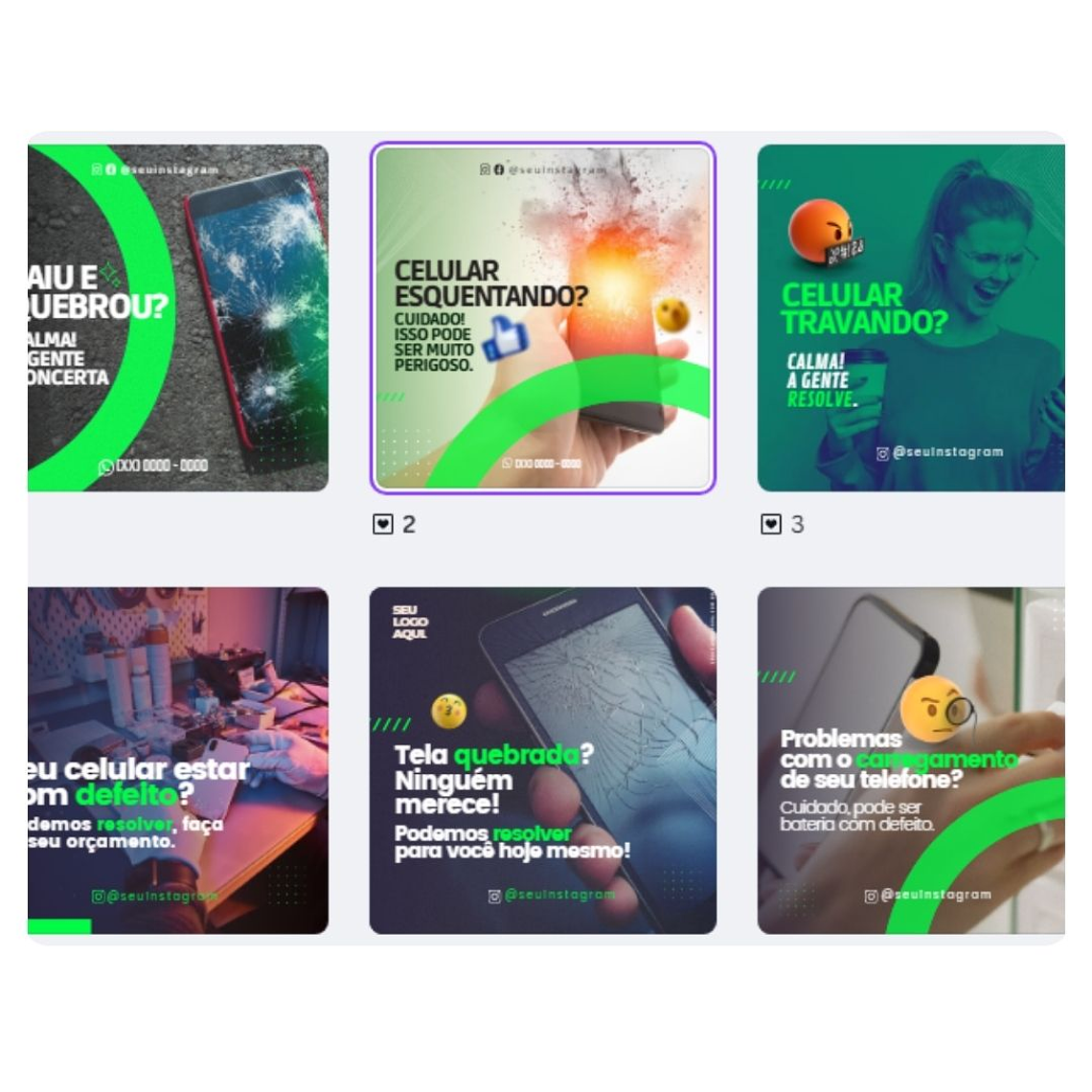 Pack Canva Assistecia Tecnica celular 4