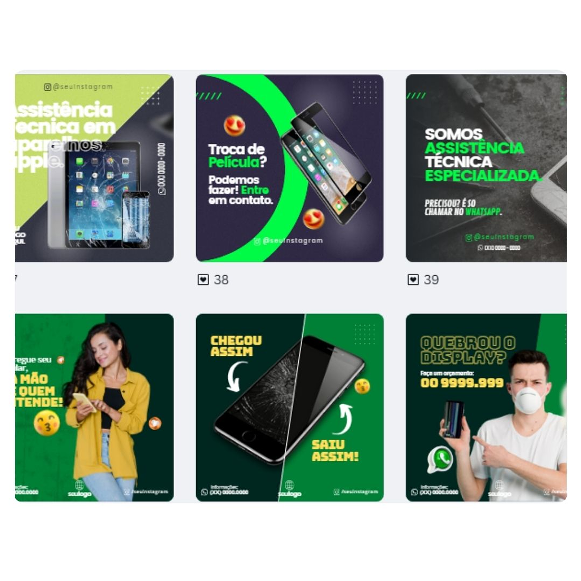 Pack Canva Assistecia Tecnica celular 5