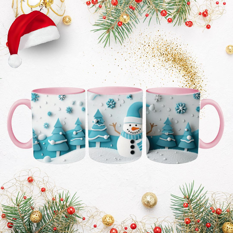 Pack 30 imagens de Natal  para Canecas  2