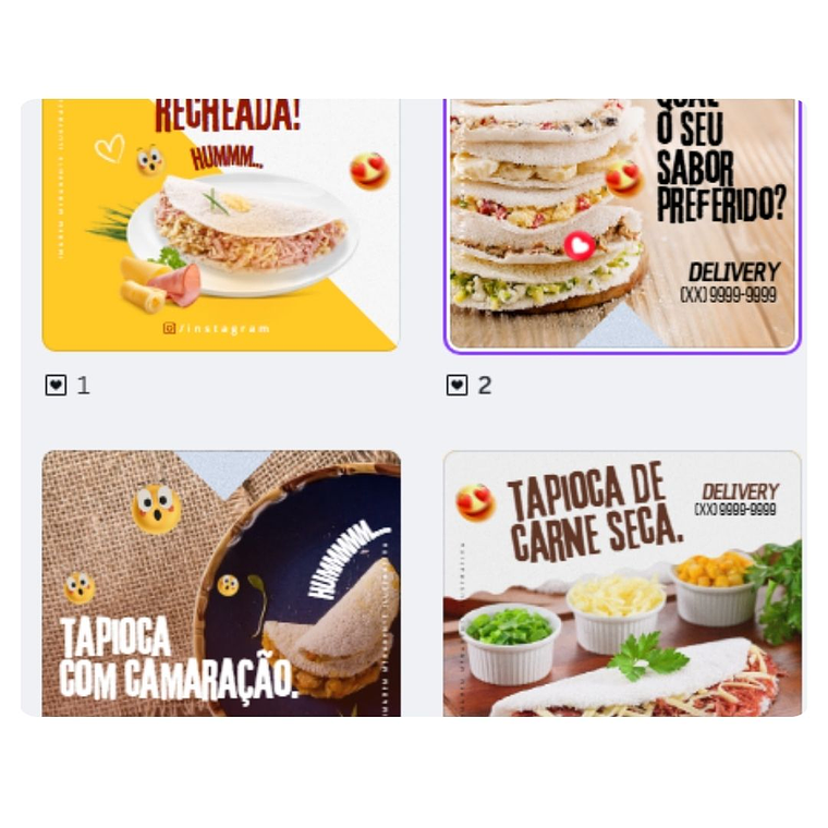 Pack canva de Tapioca 3