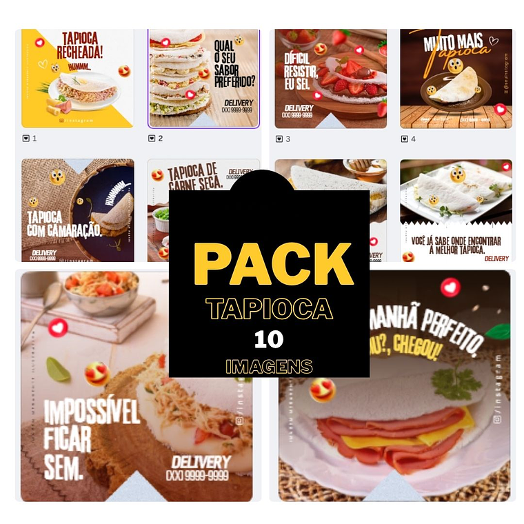 Pack canva de Tapioca 1