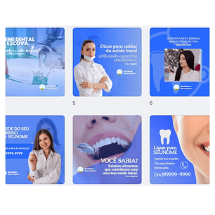 Pack canva dentista