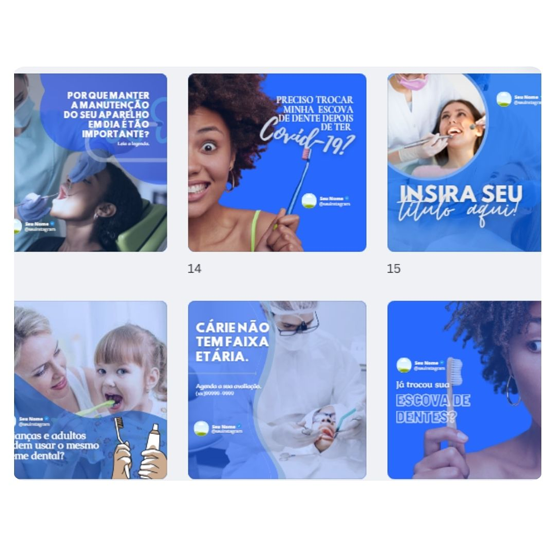 Pack canva dentista 5