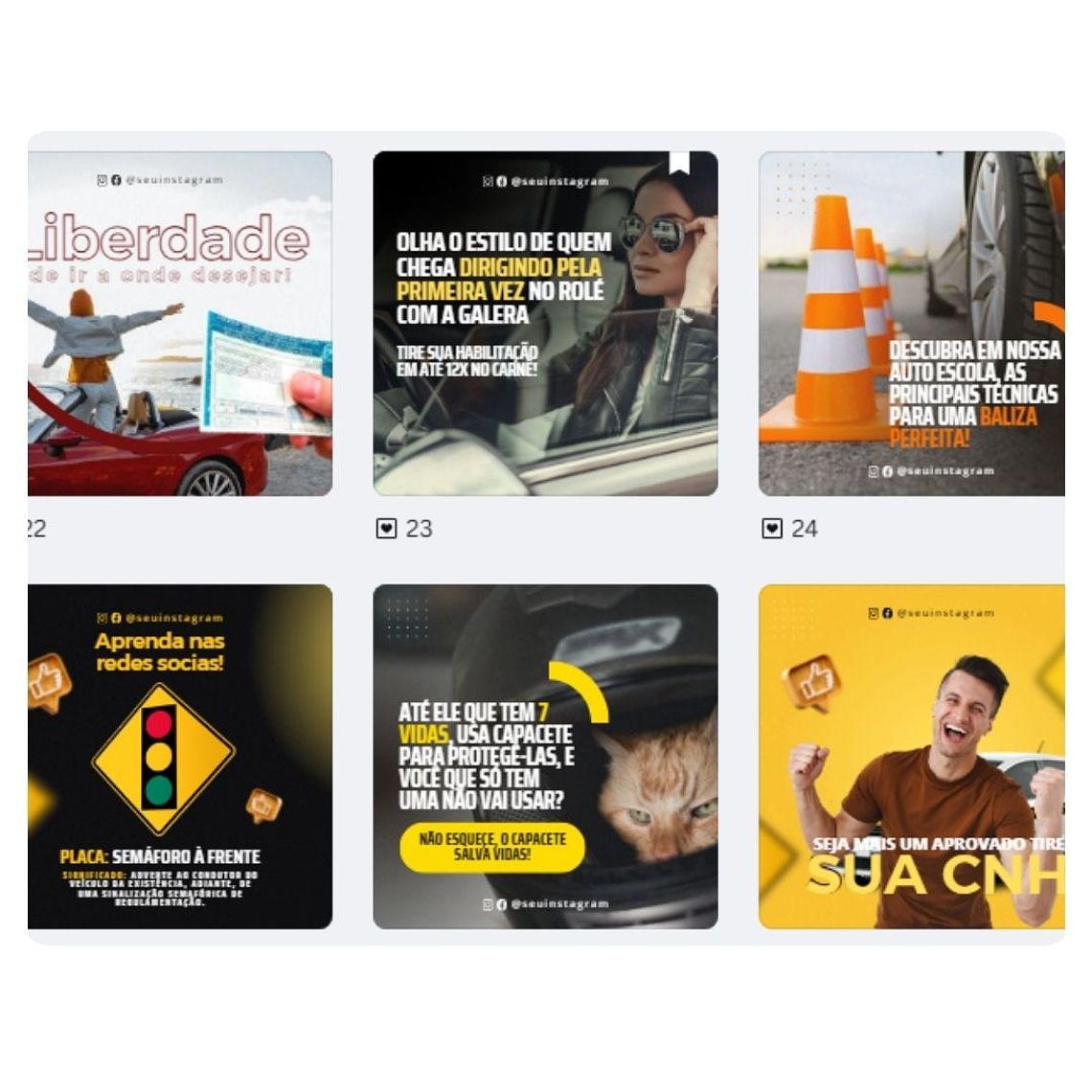 Pack canva Auto Escola 2