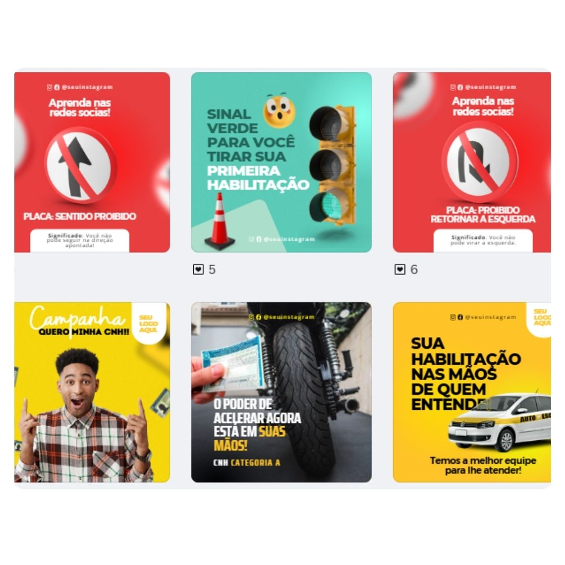 Pack canva Auto Escola 4
