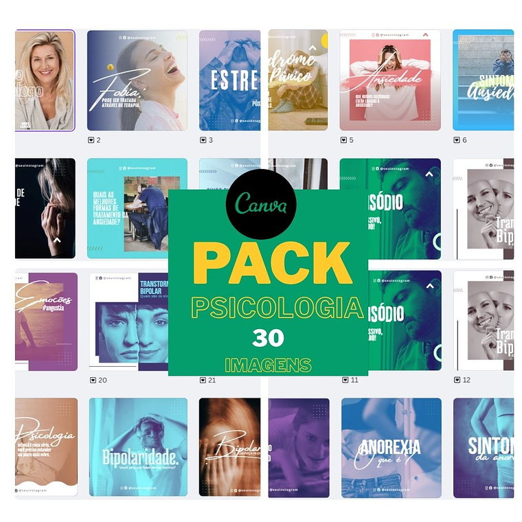 Pack canva Psicologo 1