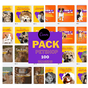 Pack canva Petshop
