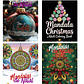 10 Livros de Mandalas de Natal - Thumbnail 3