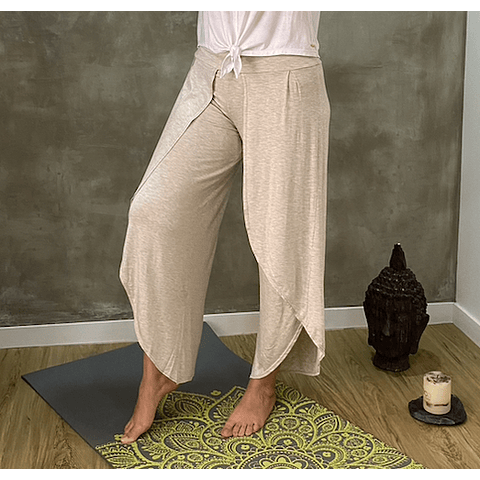 Pantalón Prana Yoga y meditación Crudo