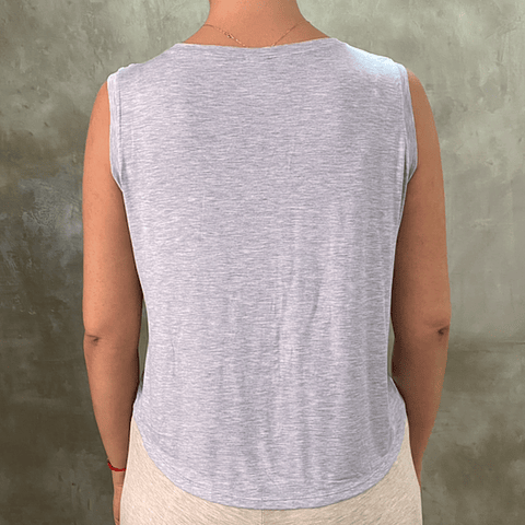 Blusa Yoga y Meditación Serenidad Gris