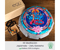 Kit Meditación Japamala + Zafu Ganesha
