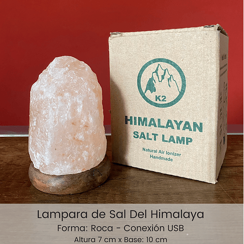 Lampara de Sal del Himalaya Roca