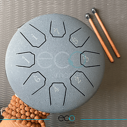 Handpan -Tambor Etereo de 8 tonos Gris