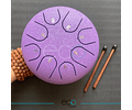 Handpan -Tambor Etereo de 8 tonos Violeta