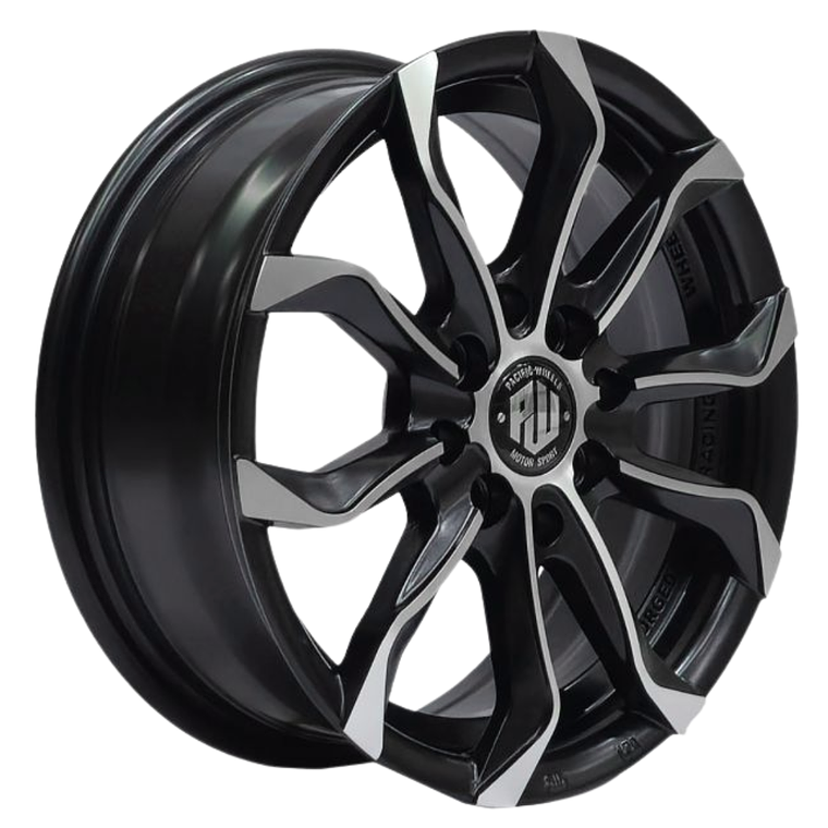 LLANTAS 14X5.5 4X100/4X114 ET38 ARGUS BM PACIFIC WHEELS 1