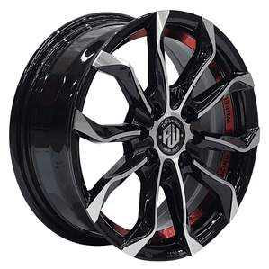 LLANTAS 15X6.5 4X100/4X114 ET38 ARGUS BM-UC-RED PACIFIC WHEELS