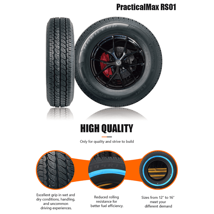 195R15C 106/104T 8PR RS01 KAPSEN 4