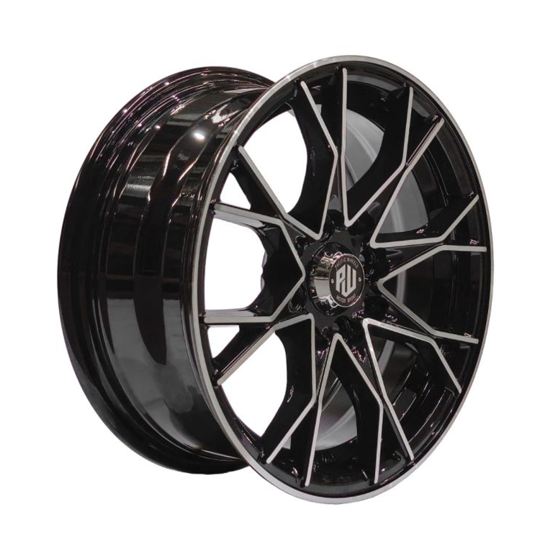 LLANTAS 14x5.5 4x100/4x114 ET35 HIZ BM PACIFIC WHEELS 2