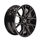 LLANTAS 14x5.5 4x100/4x114 ET35 HIZ BM PACIFIC WHEELS - Miniatura 2
